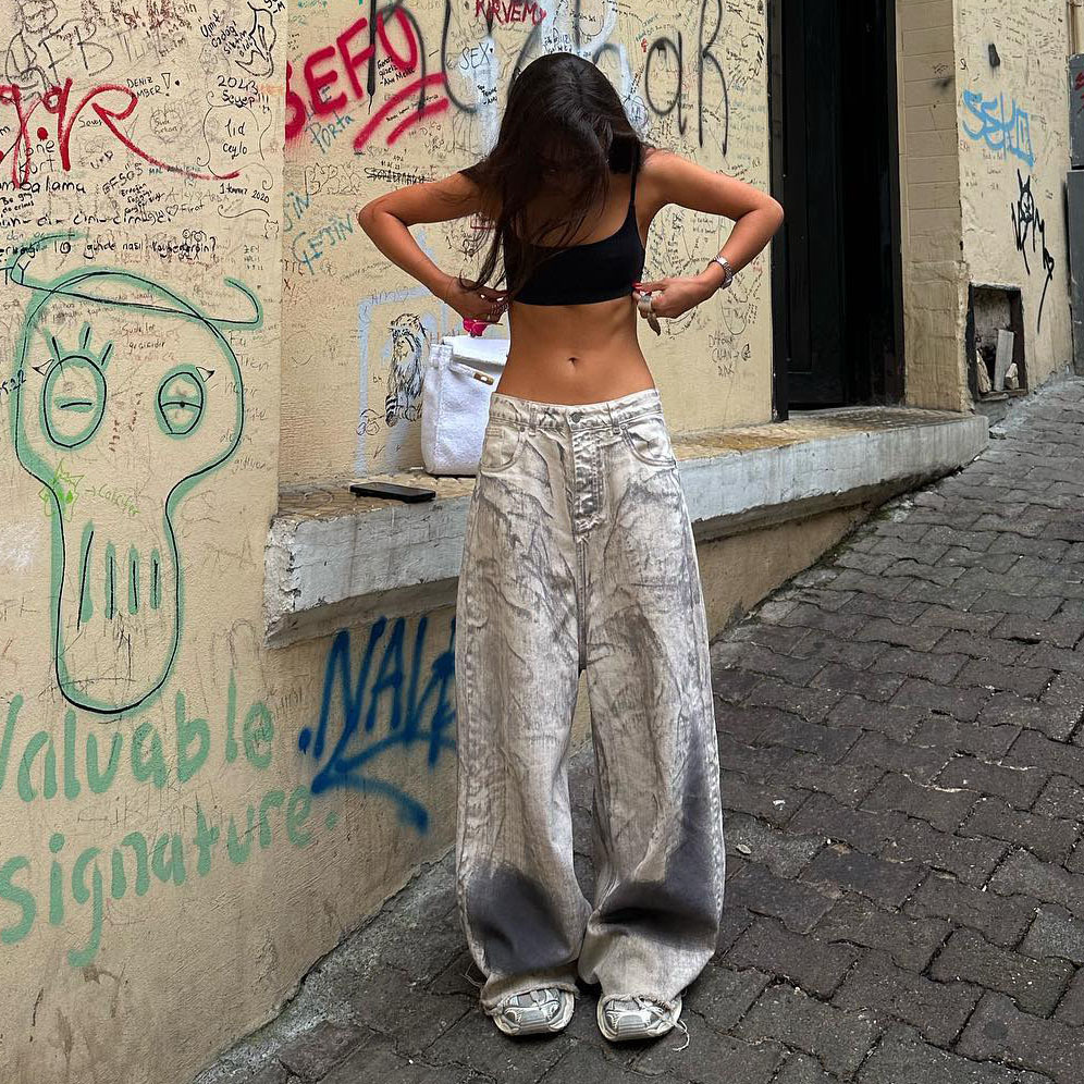 Streetwear Girl Brand - Новая весенне-осенняя брендовая женская хлопковая эластичная