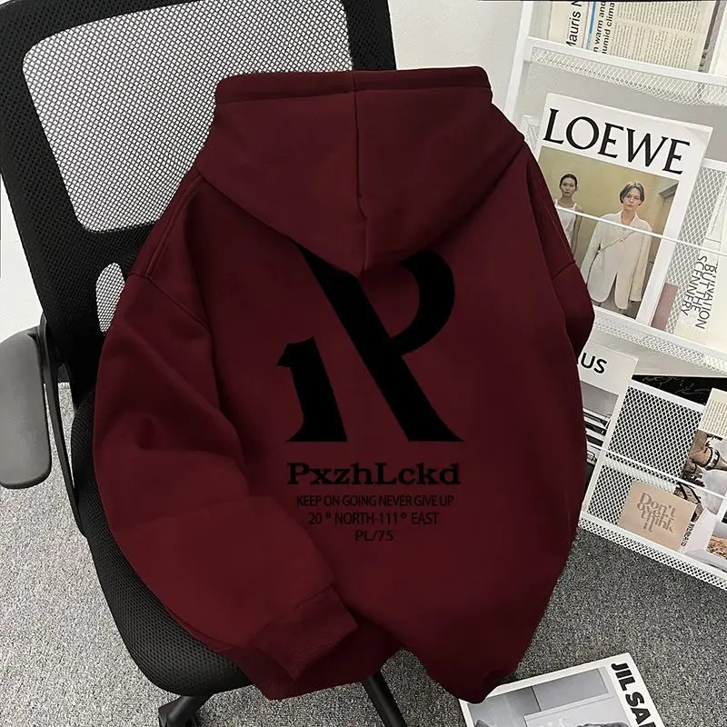 Streetwear Brand Hoodies - Мужская осенне-зимняя модная брендовая спортивная толстовка