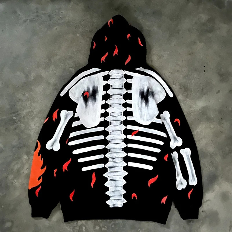 Europe Streetwear Brand - Хэллоуин косплей Harajuku панк стиль модные