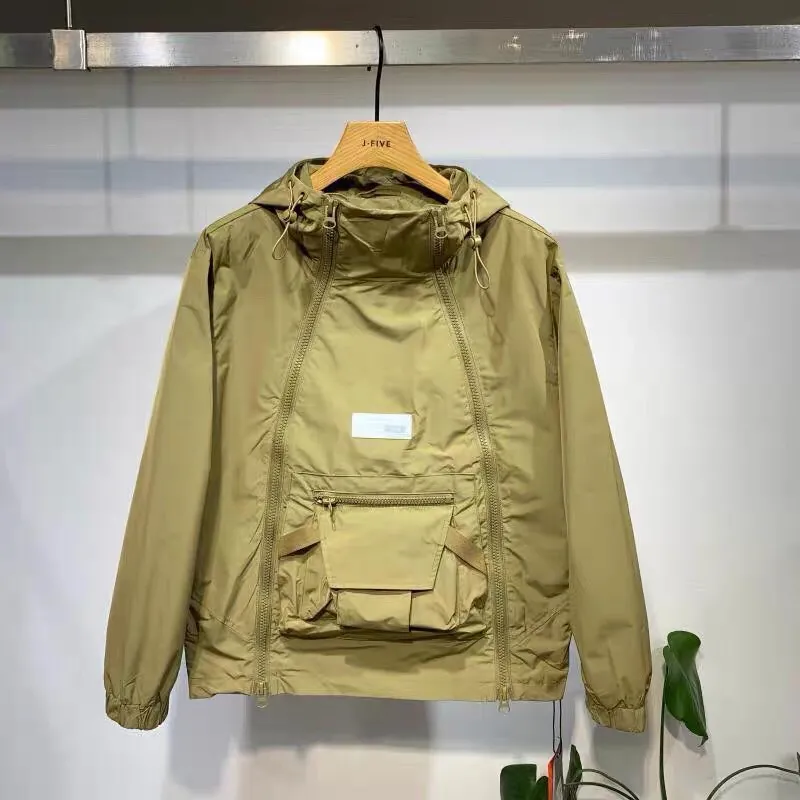 Streetwear Brand Hoodies - Американская винтажная толстовка на молнии с