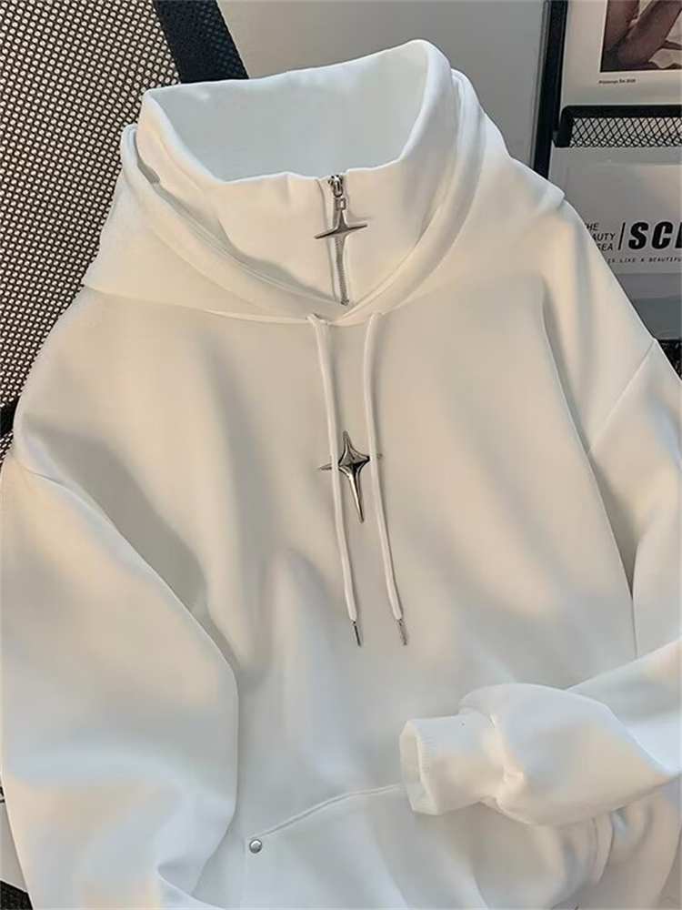 Осенне-зимняя толстовка с высо – обзор и цена Streetwear Brand Hoodies