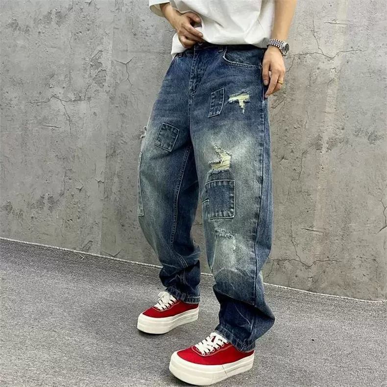 Мужские джинсы-карго Brand Spl – обзор и цена Streetwear Brand Denim