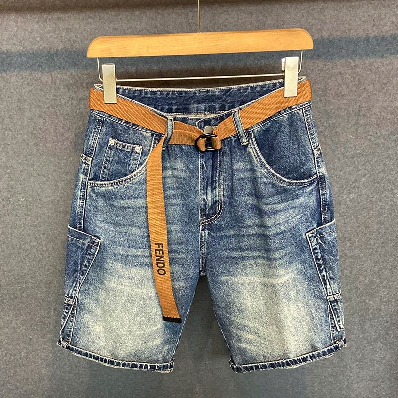 Летние мужские повседневные дж – обзор и цена Streetwear Brand Denim