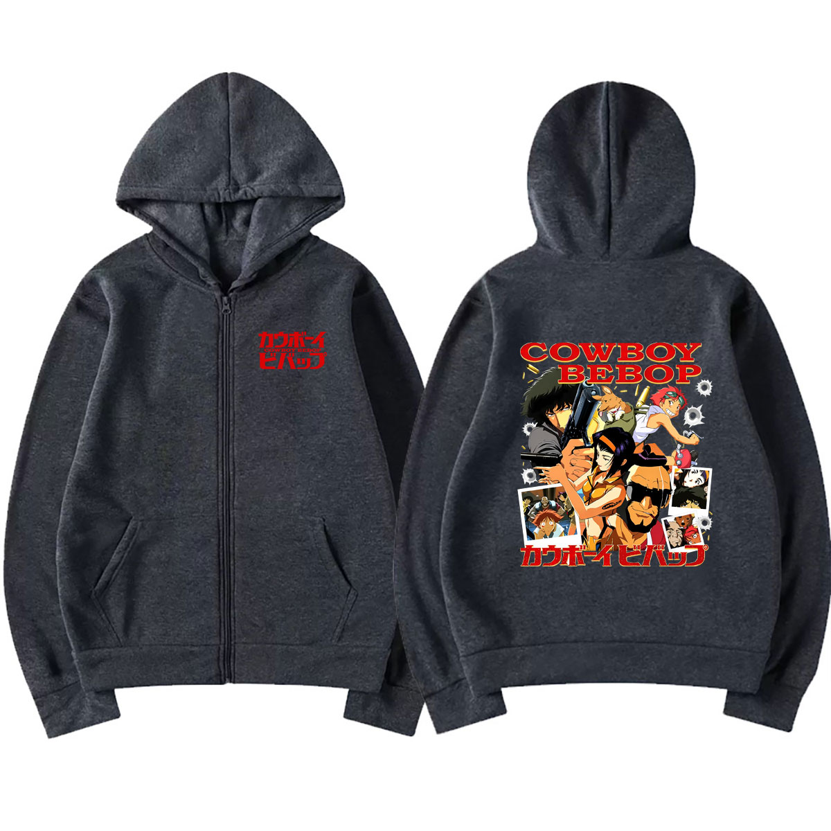 Аниме-худи на молнии «Ковбой Б – обзор и цена Streetwear Brand Hoodies